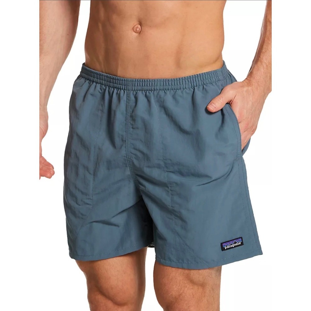 Patagonia Baggies Shorts Mens L Blue 57145SP23 Cotton Casual Outdoor Hiking